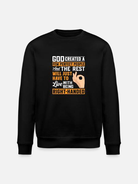Southpaw - Stanley/Stella ROLLER Unisex Organic Sweatshirt - black
