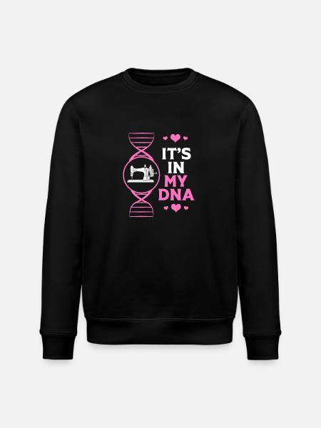 Sewing Machine Seamstress - Stanley/Stella ROLLER Unisex Organic Sweatshirt - black