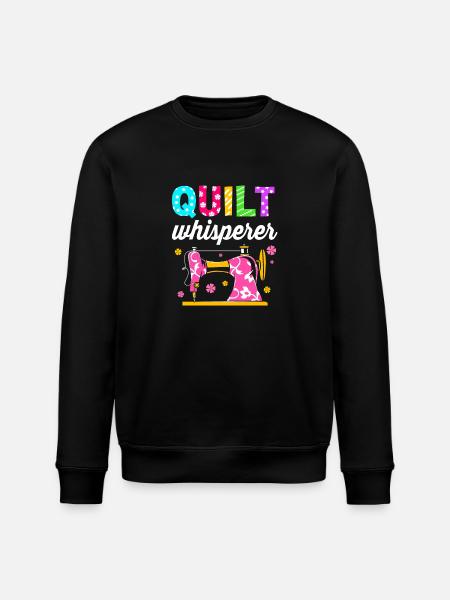 Sewing Machine Seamstress - Stanley/Stella ROLLER Unisex Organic Sweatshirt - black