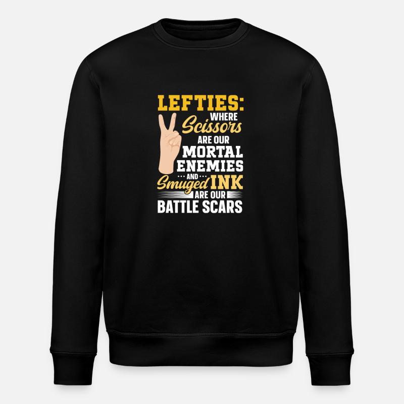 Gaucher - Sweat bio ROLLER Stanley/Stella Unisexe - noir