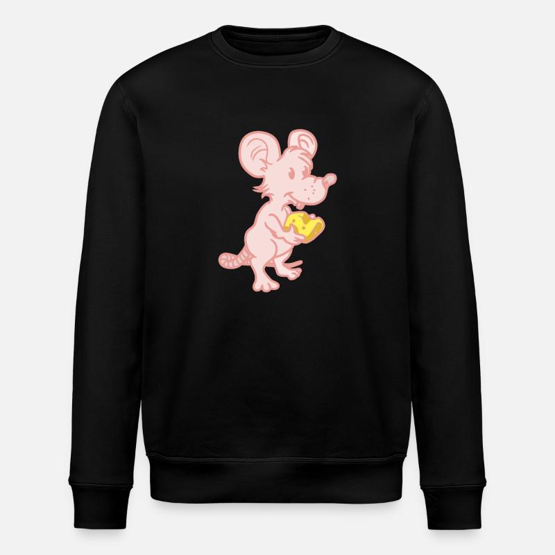Souris - Sweat bio ROLLER Stanley/Stella Unisexe - noir