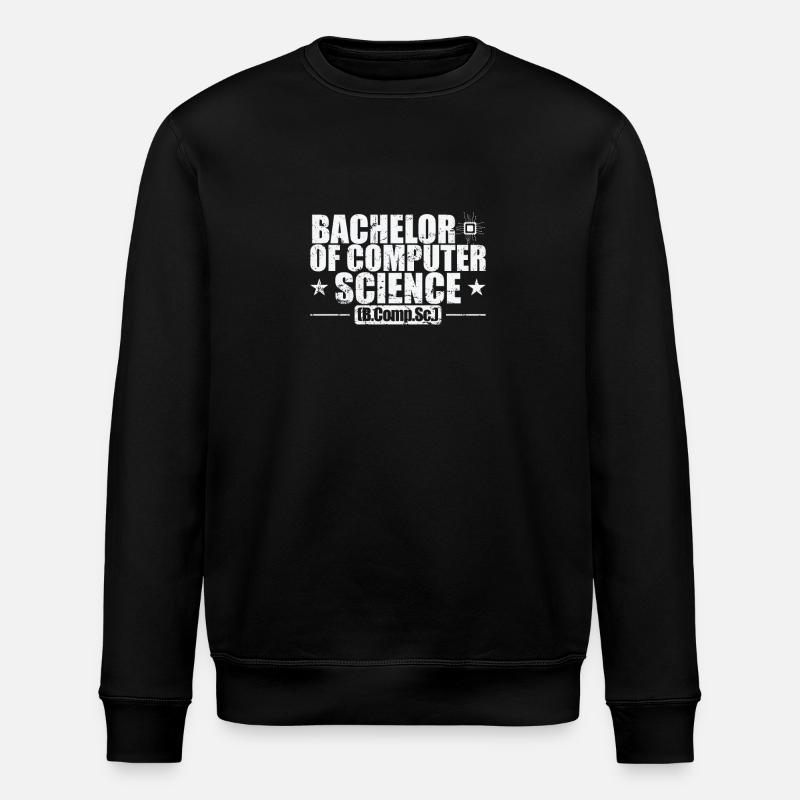Bachelor of Computer Science - Stanley/Stella Unisex Bio-Sweatshirt ROLLER - Schwarz