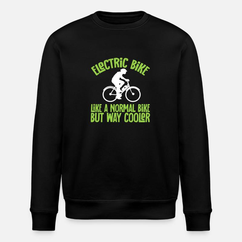 Vélo électrique Vélo Biker E-Bike - Sweat bio ROLLER Stanley/Stella Unisexe - noir