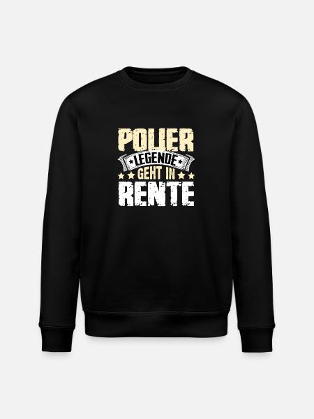 Foreman legend retires - Stanley/Stella ROLLER Unisex Organic Sweatshirt - black