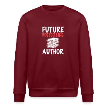Author - Stanley/Stella ROLLER Unisex Organic Sweatshirt - burgundy - Front - Nik (191cm)