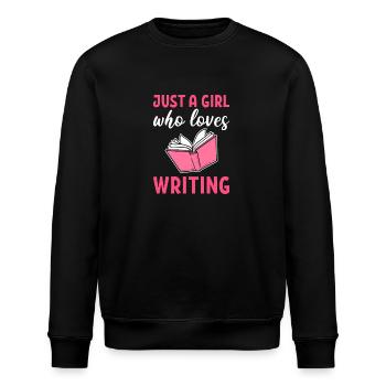 Author - Stanley/Stella ROLLER Unisex Organic Sweatshirt - black - Front - Nik (191cm)