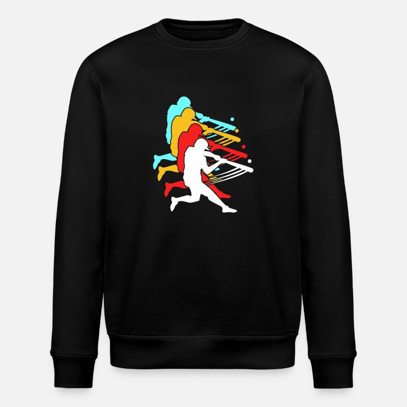 Base-ball - Sweat bio ROLLER Stanley/Stella Unisexe - noir