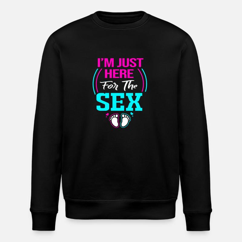 Gender Reveal - Stanley/Stella Unisex Bio-Sweatshirt ROLLER - Schwarz