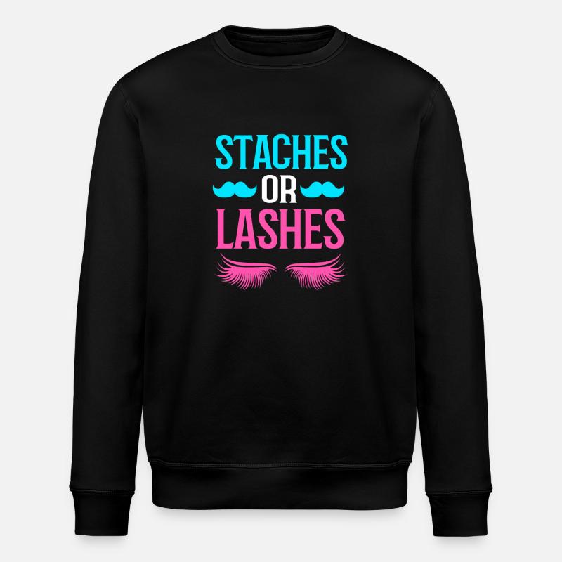 Gender Reveal Babyshower - Stanley/Stella Unisex Bio-Sweatshirt ROLLER - Schwarz