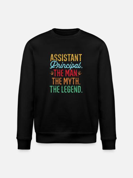 Deputy Principal - Stanley/Stella ROLLER Unisex Organic Sweatshirt - black