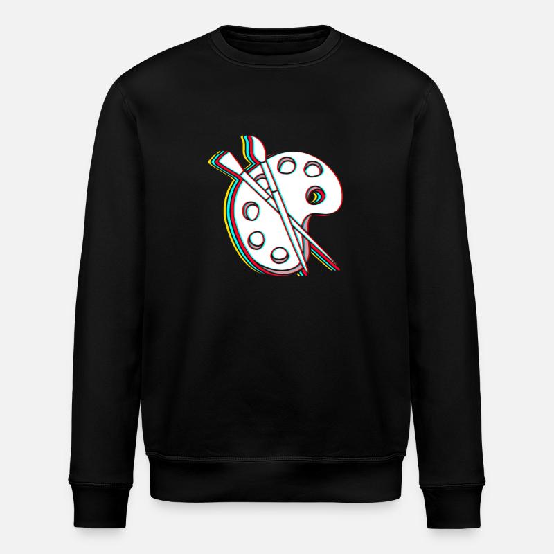 Painter - Stanley/Stella ROLLER Unisex Organic Sweatshirt - black