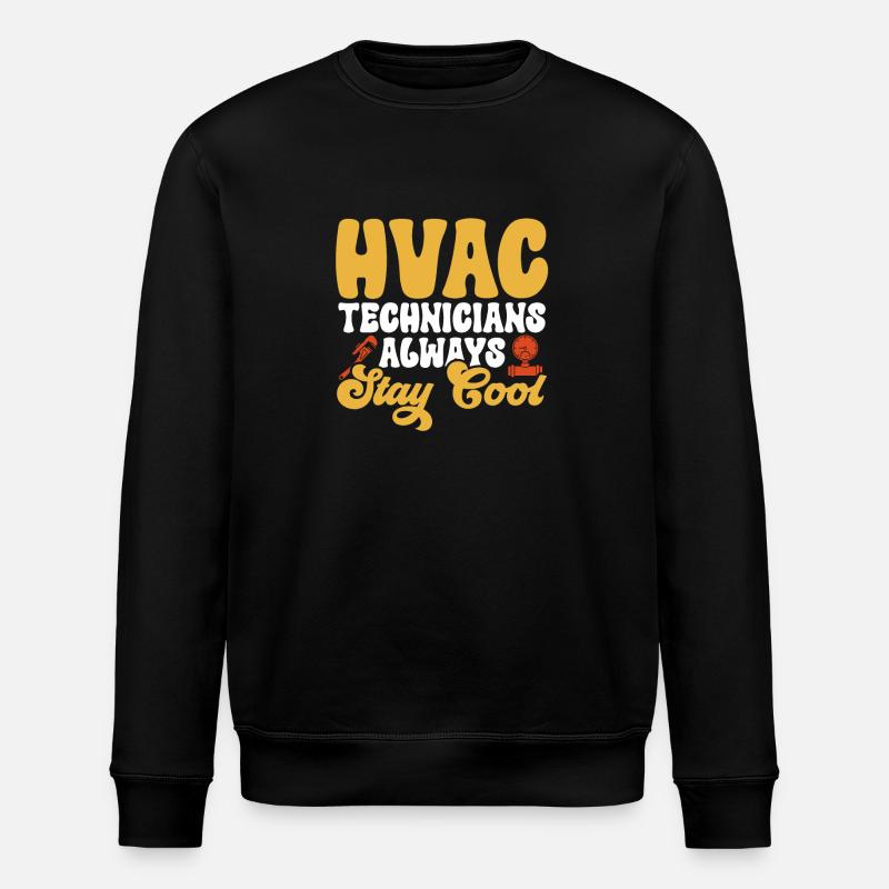 Chauffage, Climatisation, Ventilation, Technicien - Sweat bio ROLLER Stanley/Stella Unisexe - noir
