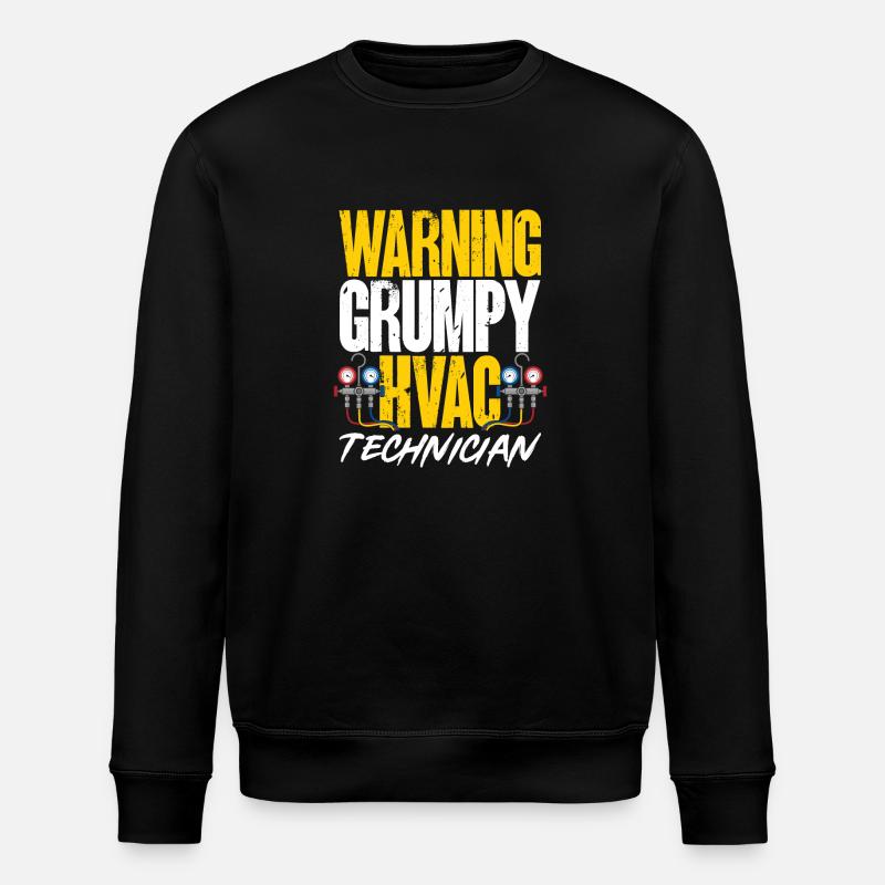 Chauffage, Climatisation, Ventilation, Technicien - Sweat bio ROLLER Stanley/Stella Unisexe - noir