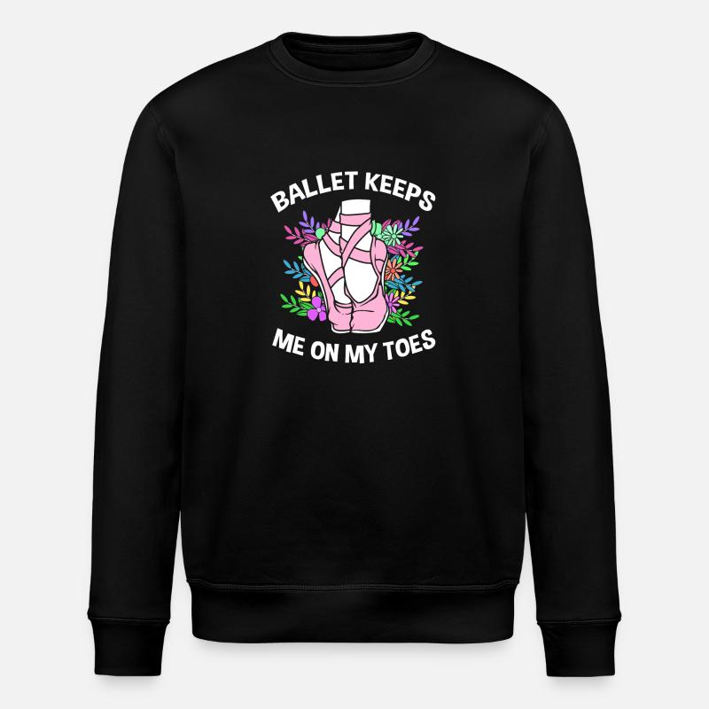 Danseuse de ballet - Sweat bio ROLLER Stanley/Stella Unisexe - noir