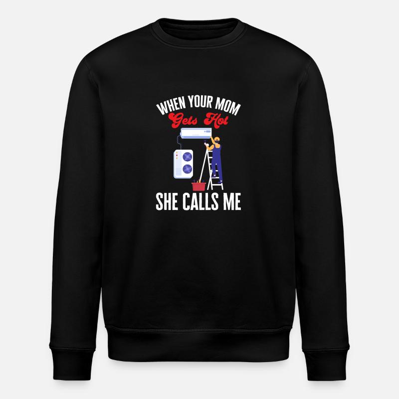 Heizung Klima Lüftung Techniker - Stanley/Stella Unisex Bio-Sweatshirt ROLLER - Schwarz