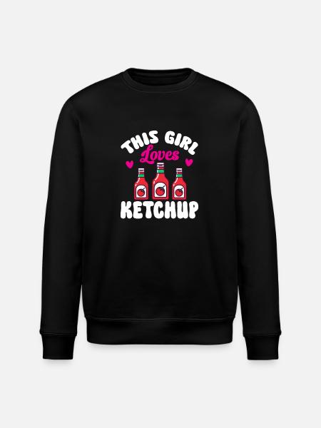 Ketchup Tomato ketchup - Stanley/Stella ROLLER Unisex Organic Sweatshirt - black