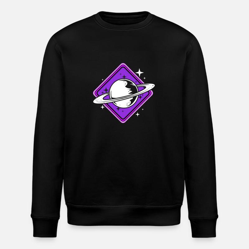 Univers du système solaire - Sweat bio ROLLER Stanley/Stella Unisexe - noir
