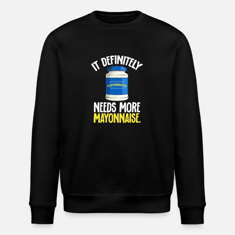 Mayonnaise - Stanley/Stella Unisex Bio-Sweatshirt ROLLER - Schwarz