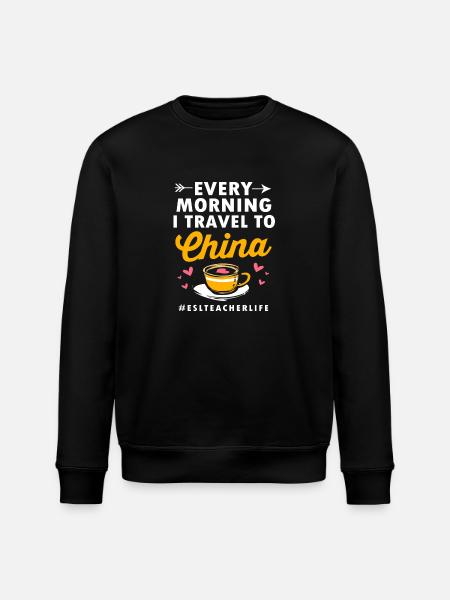 Englischlehrerin Englisch Lehrer - Stanley/Stella Unisex Bio-Sweatshirt ROLLER - Schwarz