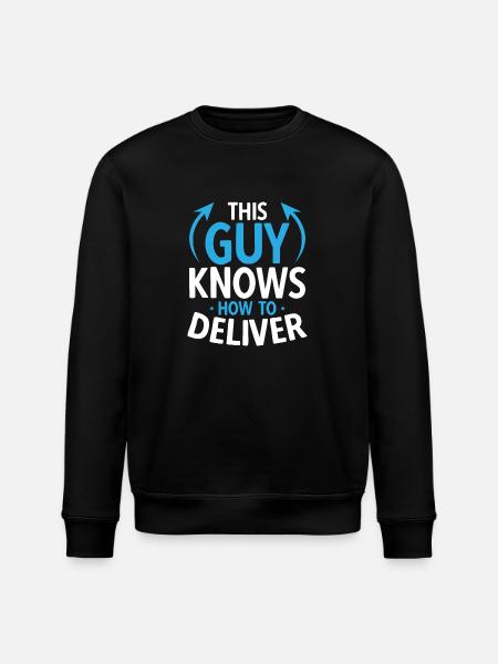 Supplier Package Delivery - Stanley/Stella ROLLER Unisex Organic Sweatshirt - black