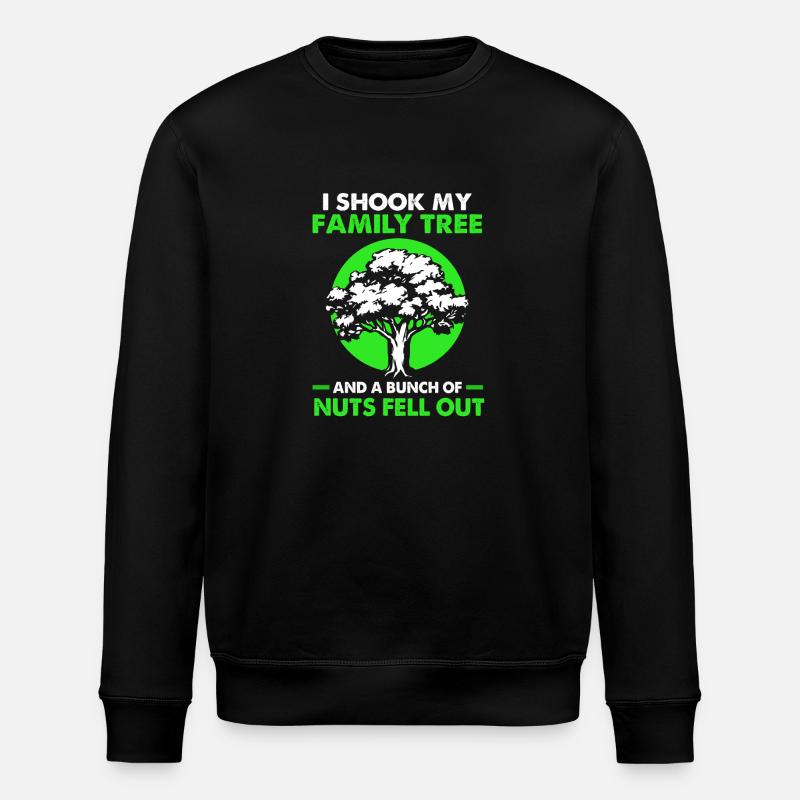 Stammbaum Genealogie - Stanley/Stella Unisex Bio-Sweatshirt ROLLER - Schwarz