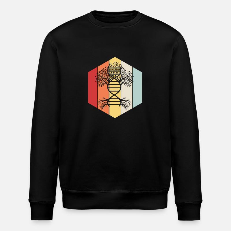 Stammbaum Genealogie - Stanley/Stella Unisex Bio-Sweatshirt ROLLER - Schwarz