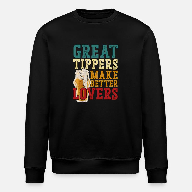 Barman Mixologue Grands pourboires - Sweat bio ROLLER Stanley/Stella Unisexe - noir