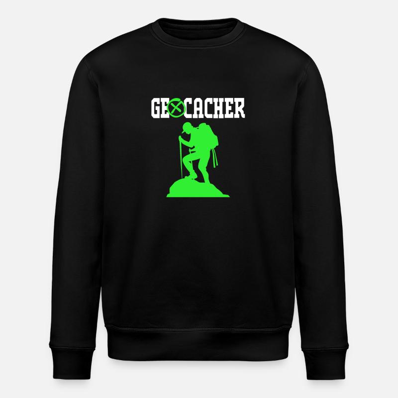 Géocaching Géocache Géocacher - Sweat bio ROLLER Stanley/Stella Unisexe - noir