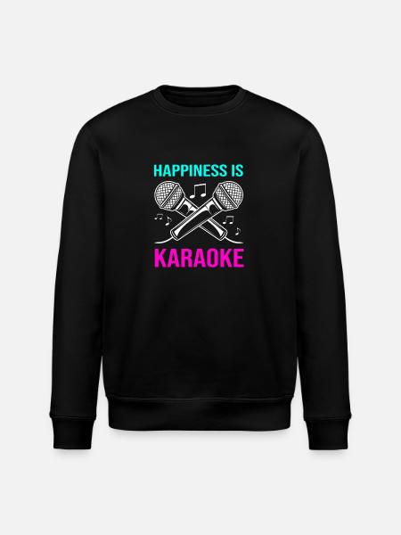 Karaoke - Stanley/Stella ROLLER Unisex Organic Sweatshirt - black