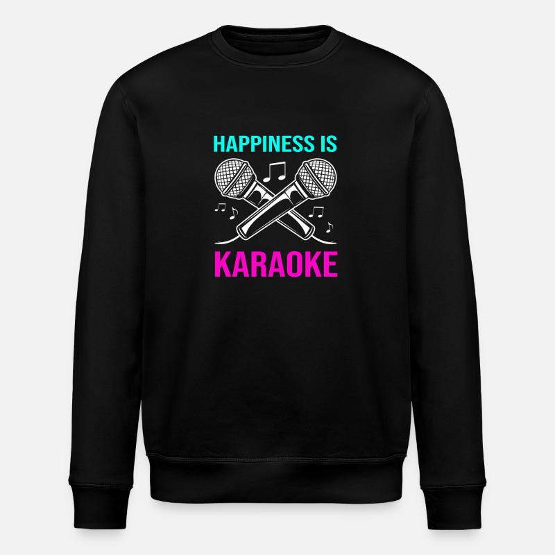 Karaoké - Sweat bio ROLLER Stanley/Stella Unisexe - noir