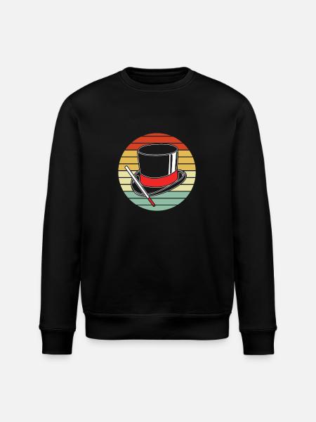 wizard magic magician - Stanley/Stella ROLLER Unisex Organic Sweatshirt - black