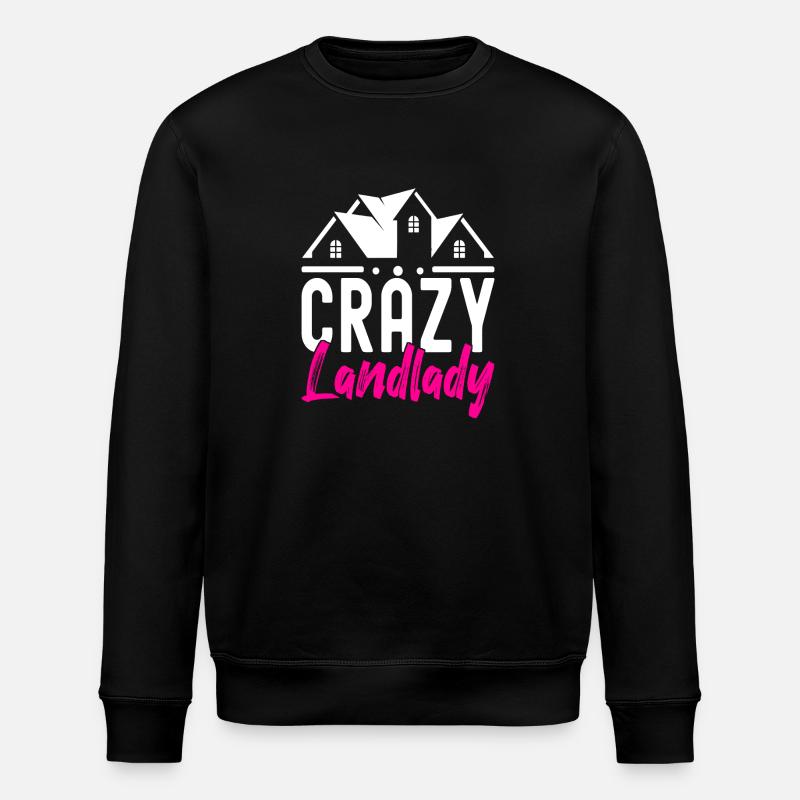 Hausbesitzer Einweihungsparty - Stanley/Stella Unisex Bio-Sweatshirt ROLLER - Schwarz
