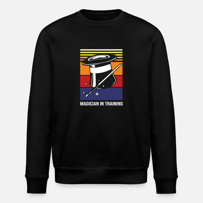 Zauberer - Stanley/Stella Unisex Bio-Sweatshirt ROLLER - Schwarz