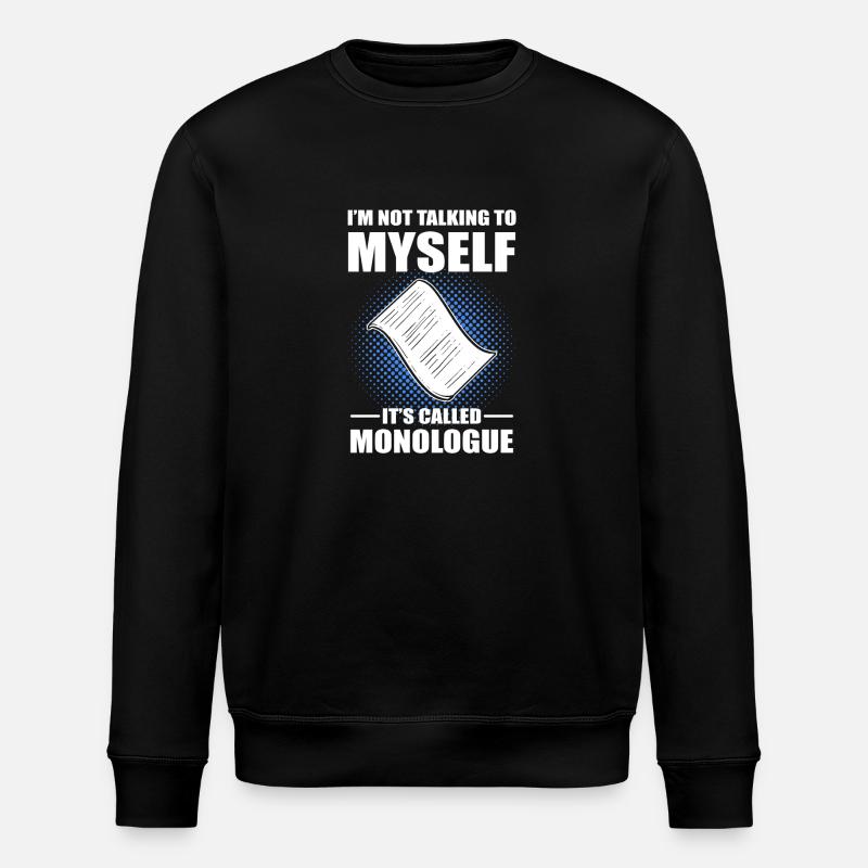 Theater - Stanley/Stella Unisex Bio-Sweatshirt ROLLER - Schwarz