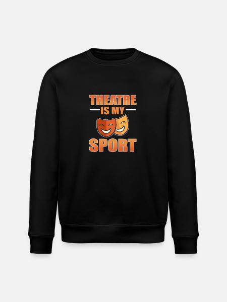 Theatre - Stanley/Stella ROLLER Unisex Organic Sweatshirt - black