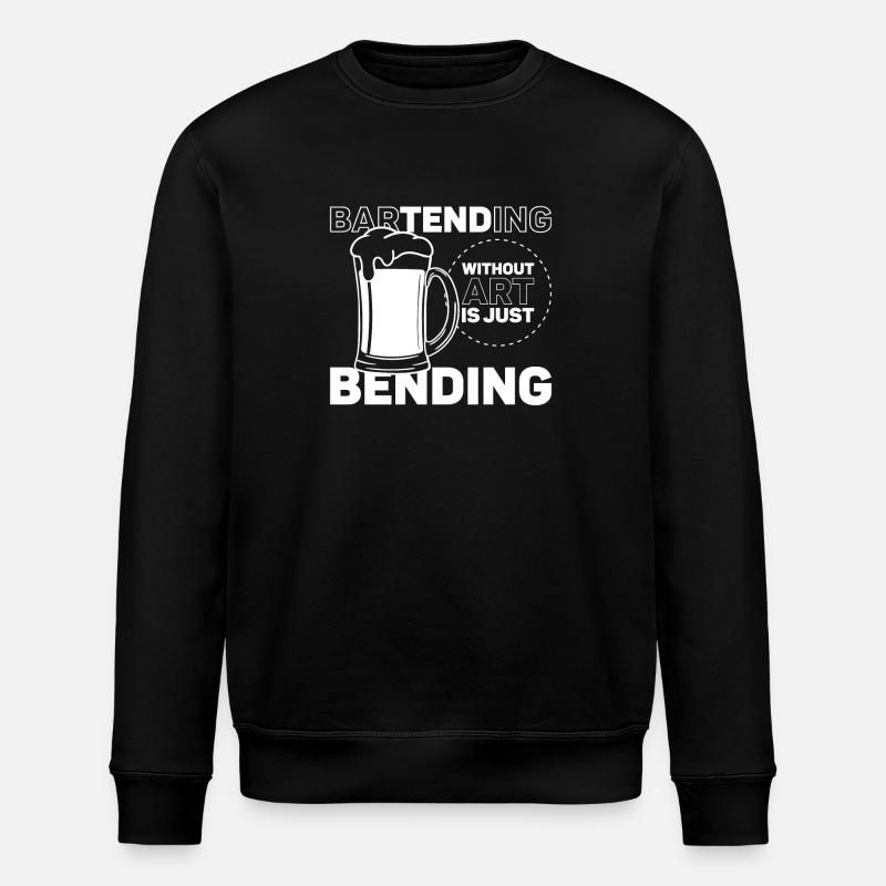 Bartender Mixologist Bartending - Stanley/Stella Unisex Bio-Sweatshirt ROLLER - Schwarz