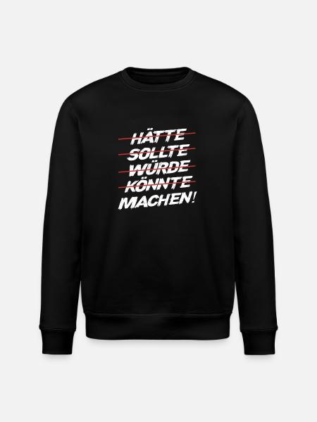 devrait devrait pourrait faire fabricant - Sweat bio ROLLER Stanley/Stella Unisexe - noir