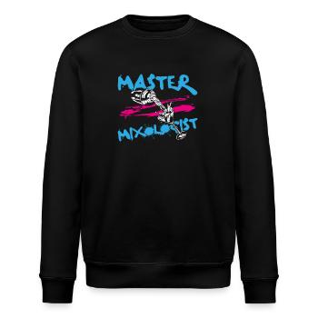Bartender Mixologist Master - Stanley/Stella ROLLER Unisex Organic Sweatshirt - black - Front - Nik (191cm)