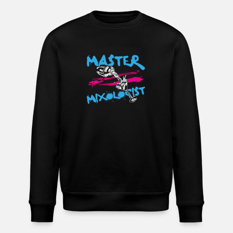Bartender Mixologist Master - Stanley/Stella ROLLER Unisex Organic Sweatshirt - black