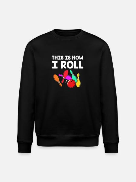 Bowling - Stanley/Stella ROLLER Unisex Organic Sweatshirt - black