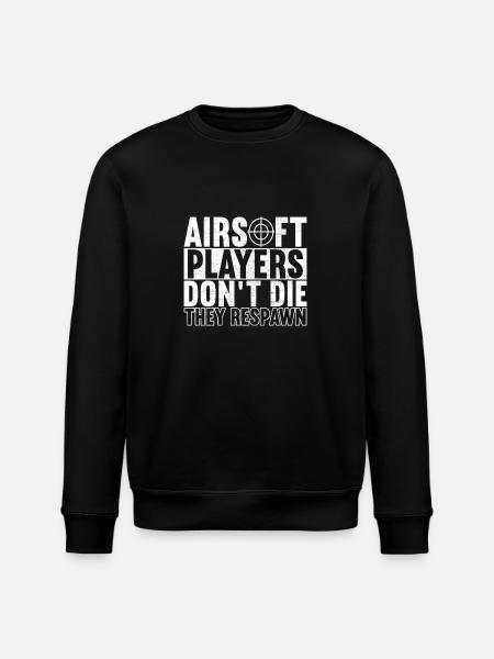 Airsoft Gun Airsoft Hobby - Stanley/Stella ROLLER Unisex Organic Sweatshirt - black
