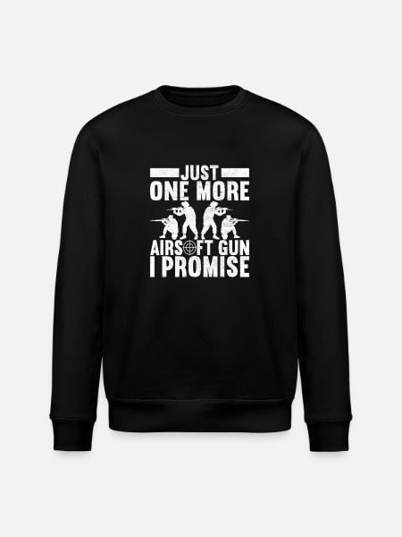 Airsoft Gun Airsoft Hobby - Stanley/Stella ROLLER Unisex Organic Sweatshirt - black