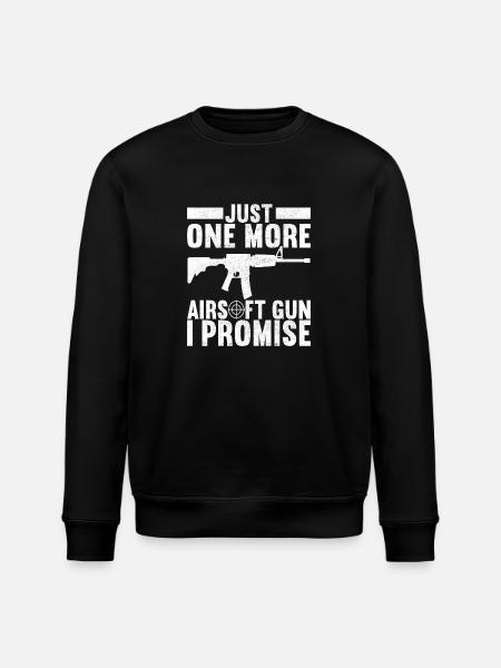 Airsoft Gun Airsoft Hobby - Stanley/Stella ROLLER Unisex Organic Sweatshirt - black