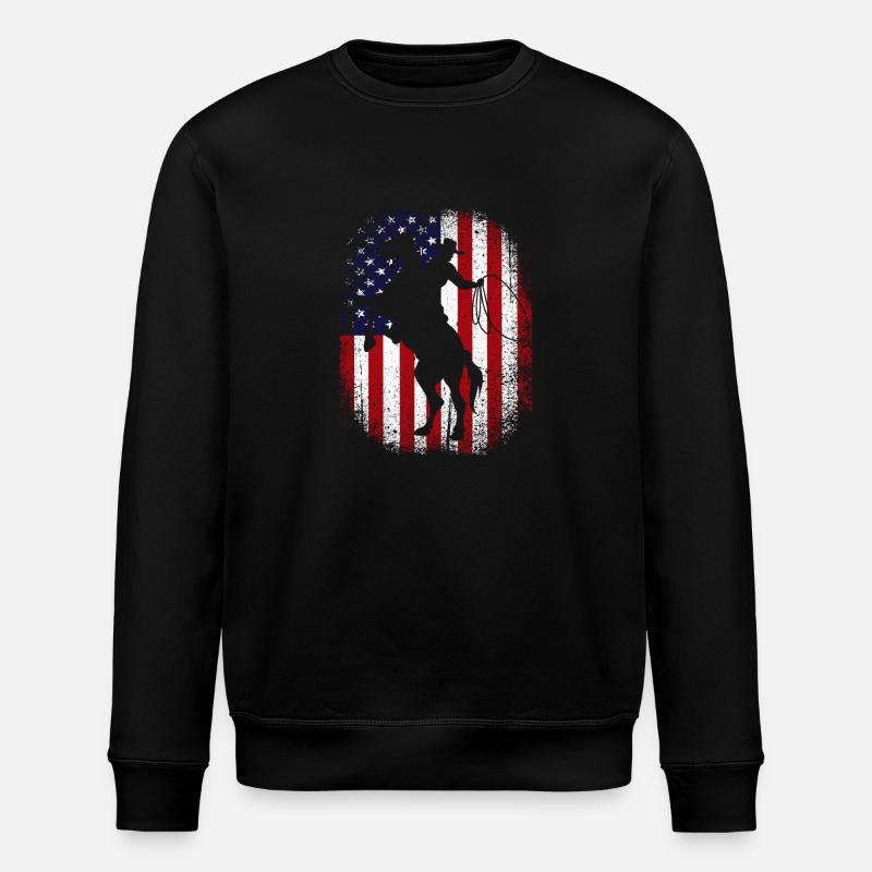 Rodéo - Sweat bio ROLLER Stanley/Stella Unisexe - noir