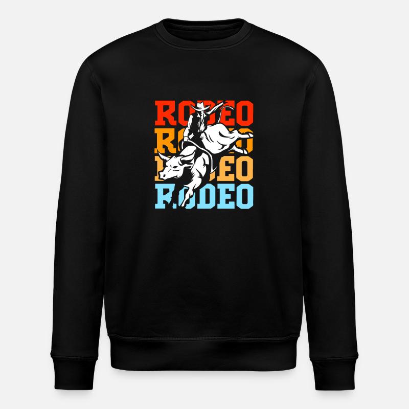 Rodeo - Stanley/Stella Unisex Bio-Sweatshirt ROLLER - Schwarz