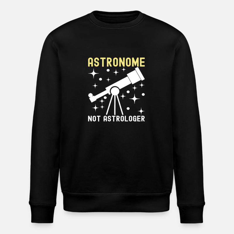 Atronome Astronomie - Stanley/Stella Unisex Bio-Sweatshirt ROLLER - Schwarz