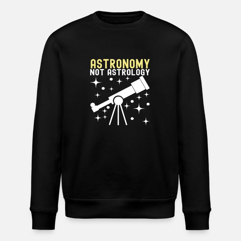 Atronome Astronomy - Stanley/Stella ROLLER Unisex Organic Sweatshirt - black