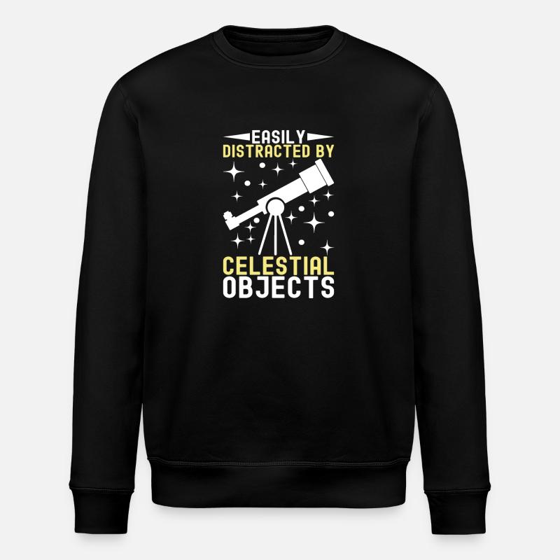 Astronomie Atronome - Sweat bio ROLLER Stanley/Stella Unisexe - noir