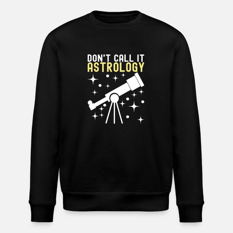 Atronome Astronomy - Stanley/Stella ROLLER Unisex Organic Sweatshirt - black