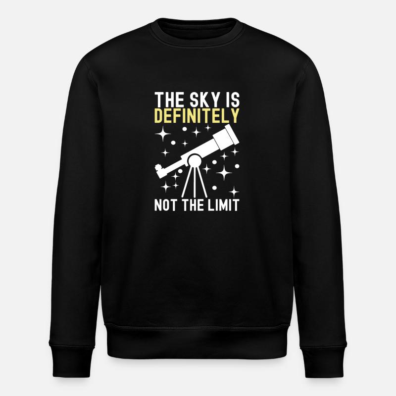 Astronomie Atronome - Sweat bio ROLLER Stanley/Stella Unisexe - noir